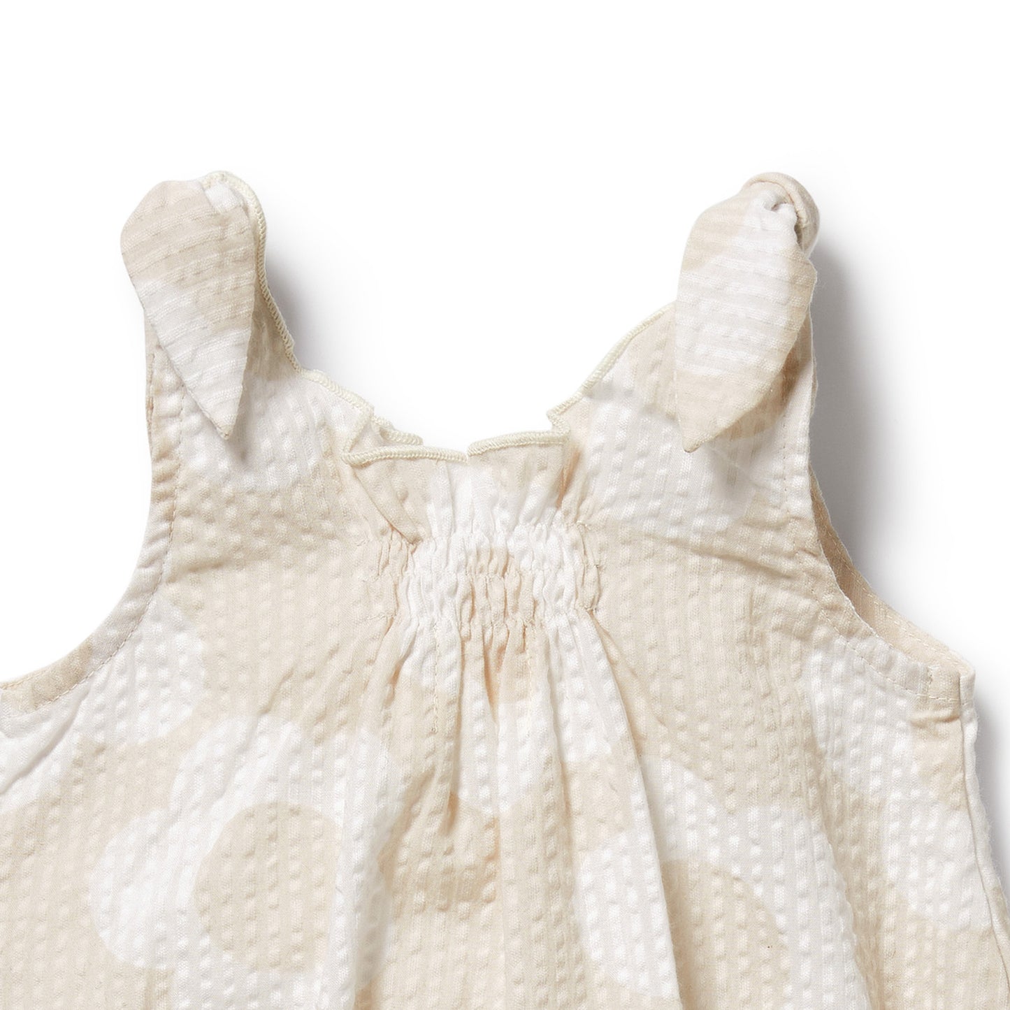W&F Daisy Bloom Organic Tie Playsuit