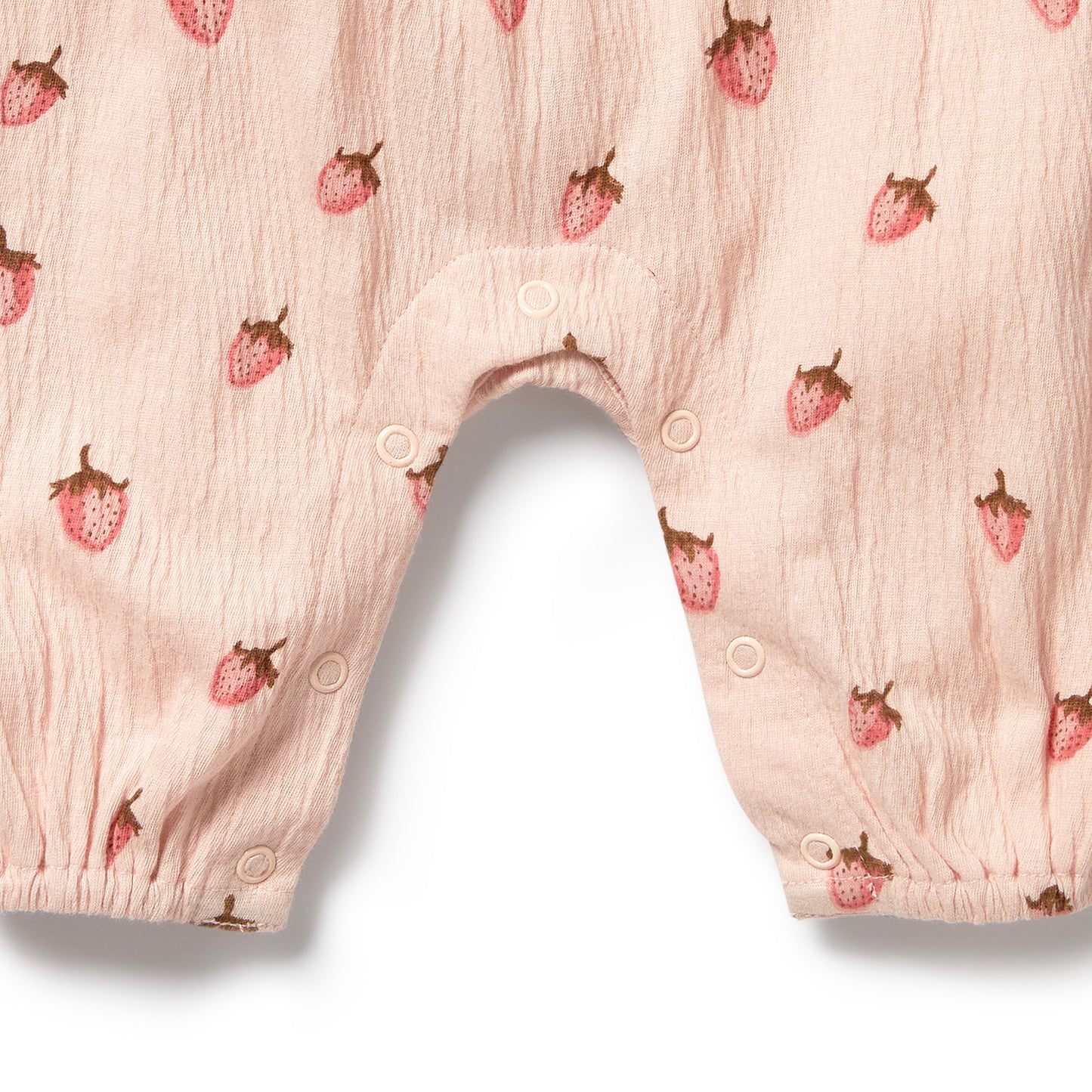 W&F Strawberry Kisses Organic Growsuit