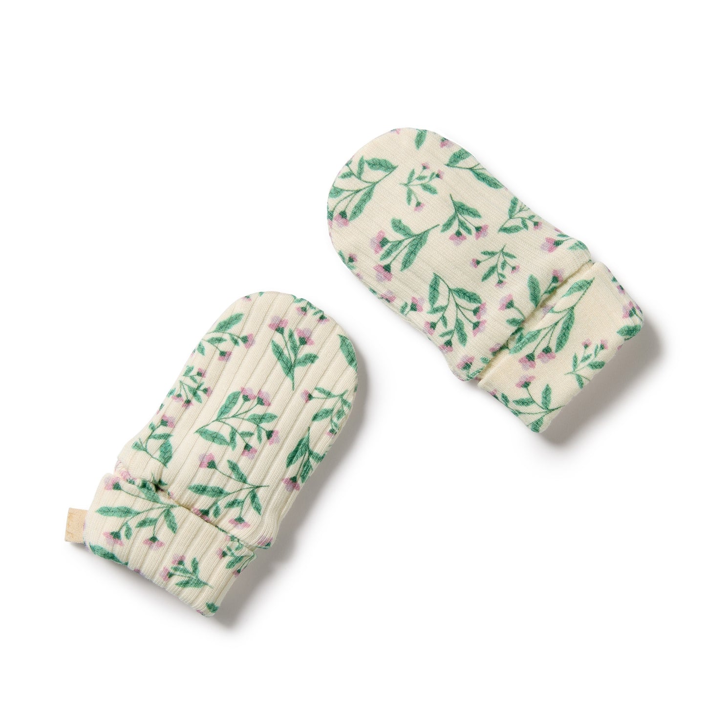 W&F Periwinkle Organic Mittens