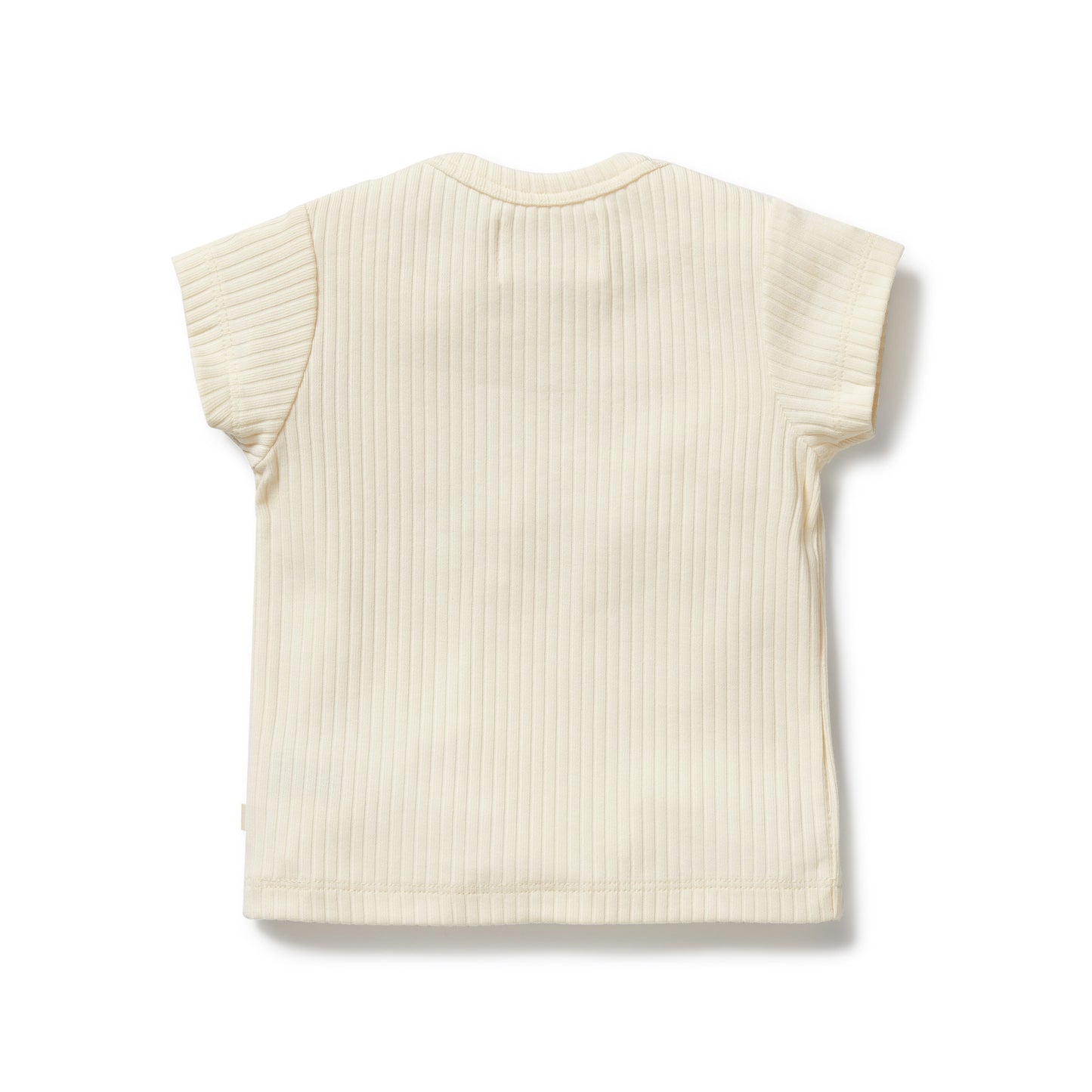 W&F Lemon Leaf Embroidered Organic Tee