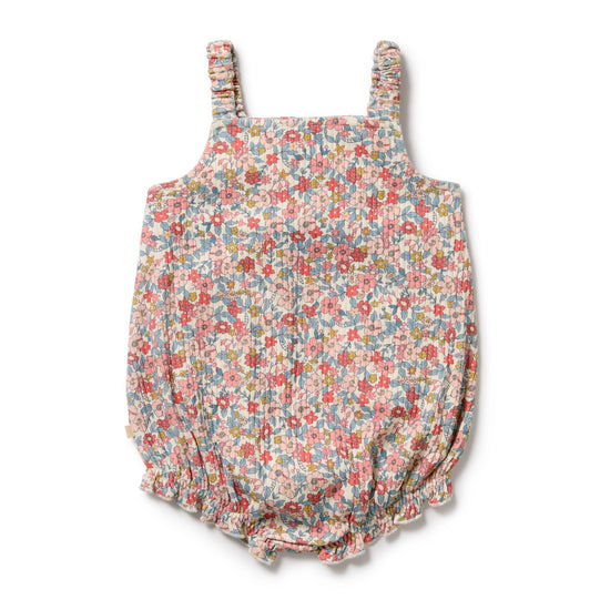 W&F Summer Bloom Organic Playsuit