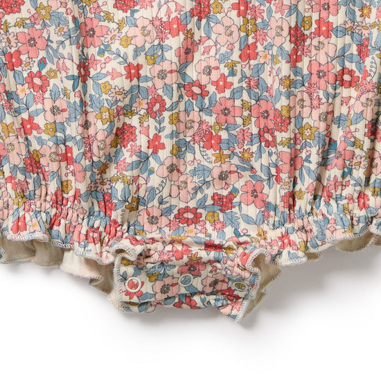 W&F Summer Bloom Organic Playsuit