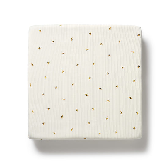 W&F Bee Mine Organic Cot Sheet