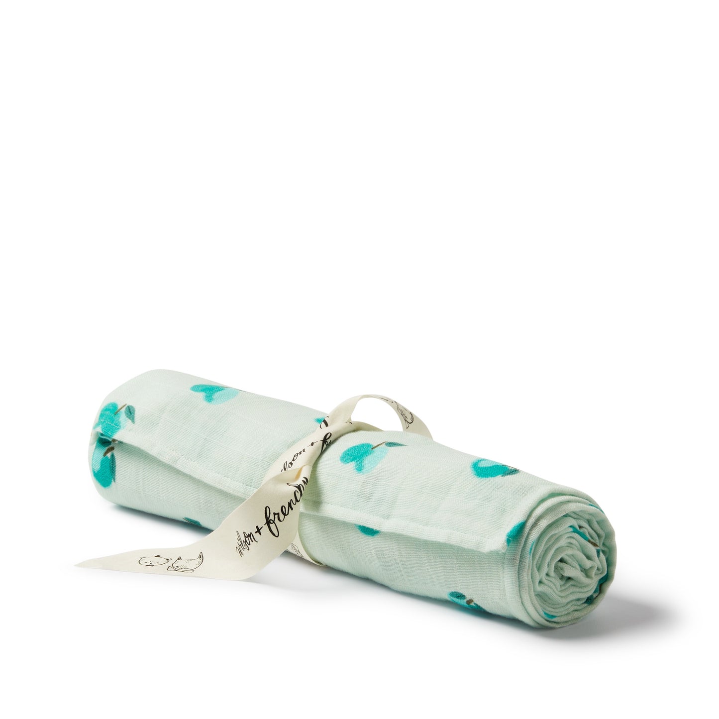 W&F Apple Papple Organic Muslin