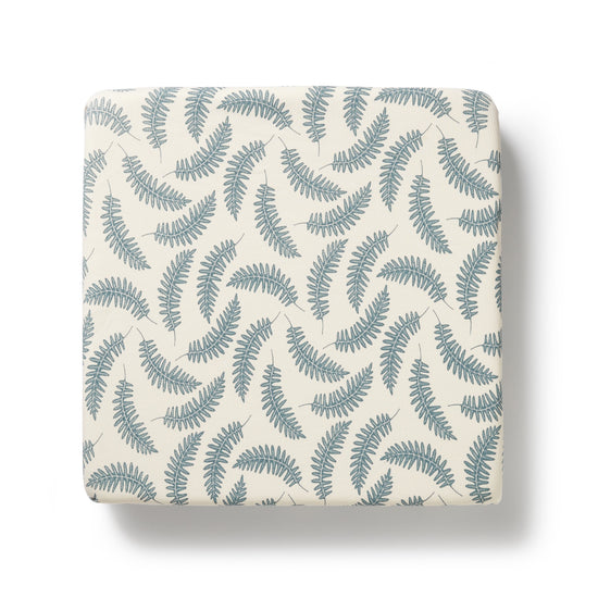 WF Little Fronds Organic Cot Sheet