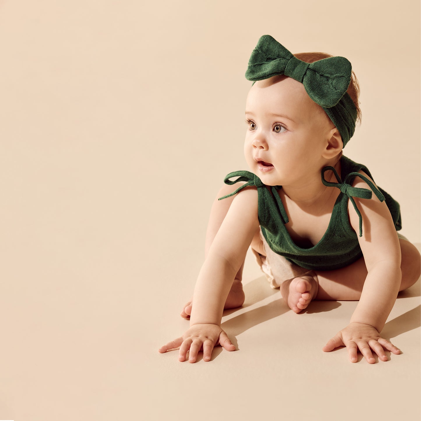 W&F Fleur Organic Knitted Jacquard Set