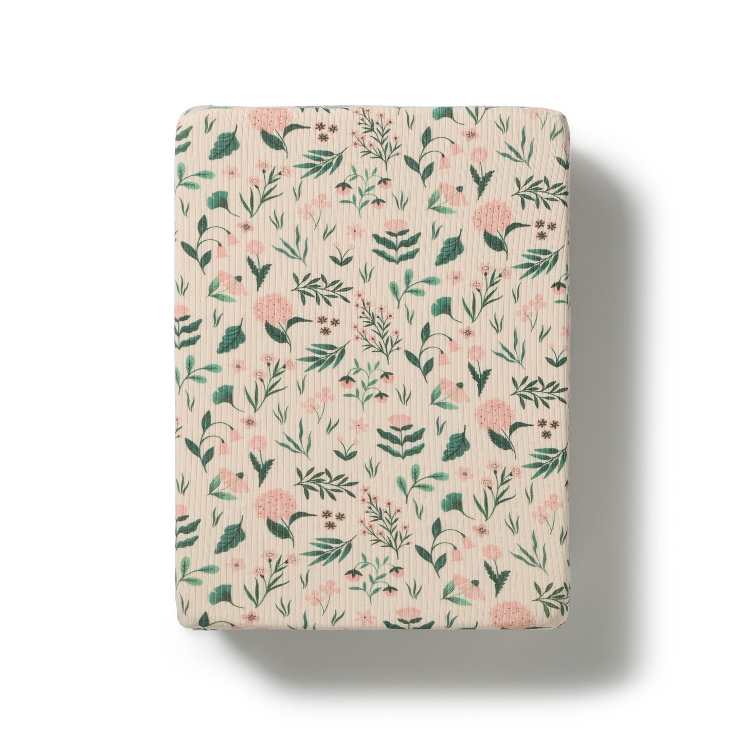 W&F Sweet Bloom Organic Bassinet Sheet