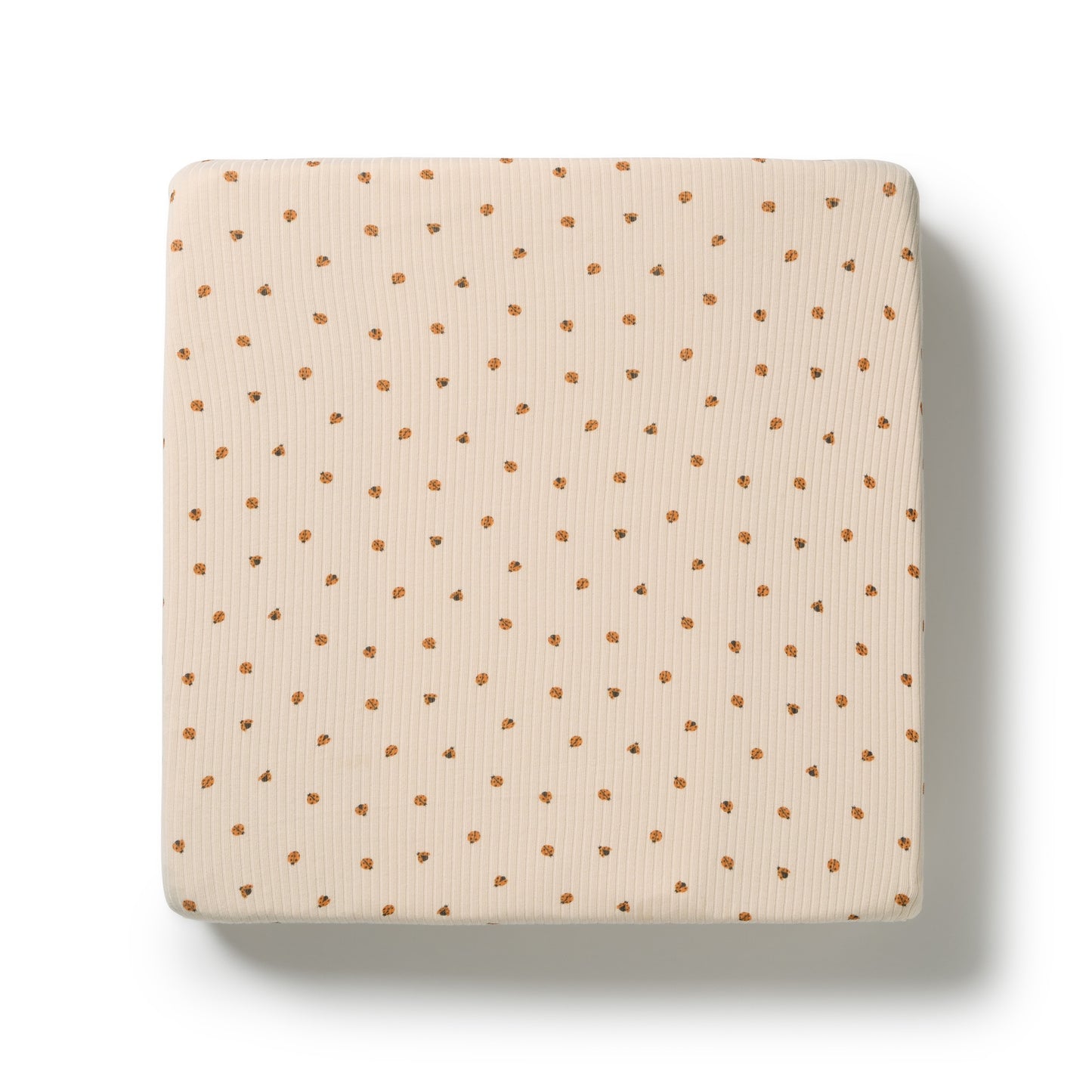 W&F Little Lady Bugs Organic Cot Sheet