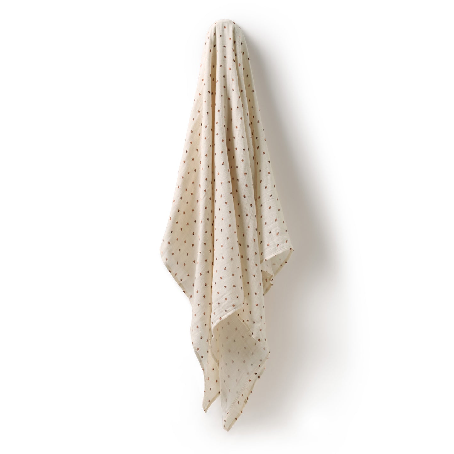 W&F Little Lady Bugs Organic Muslin