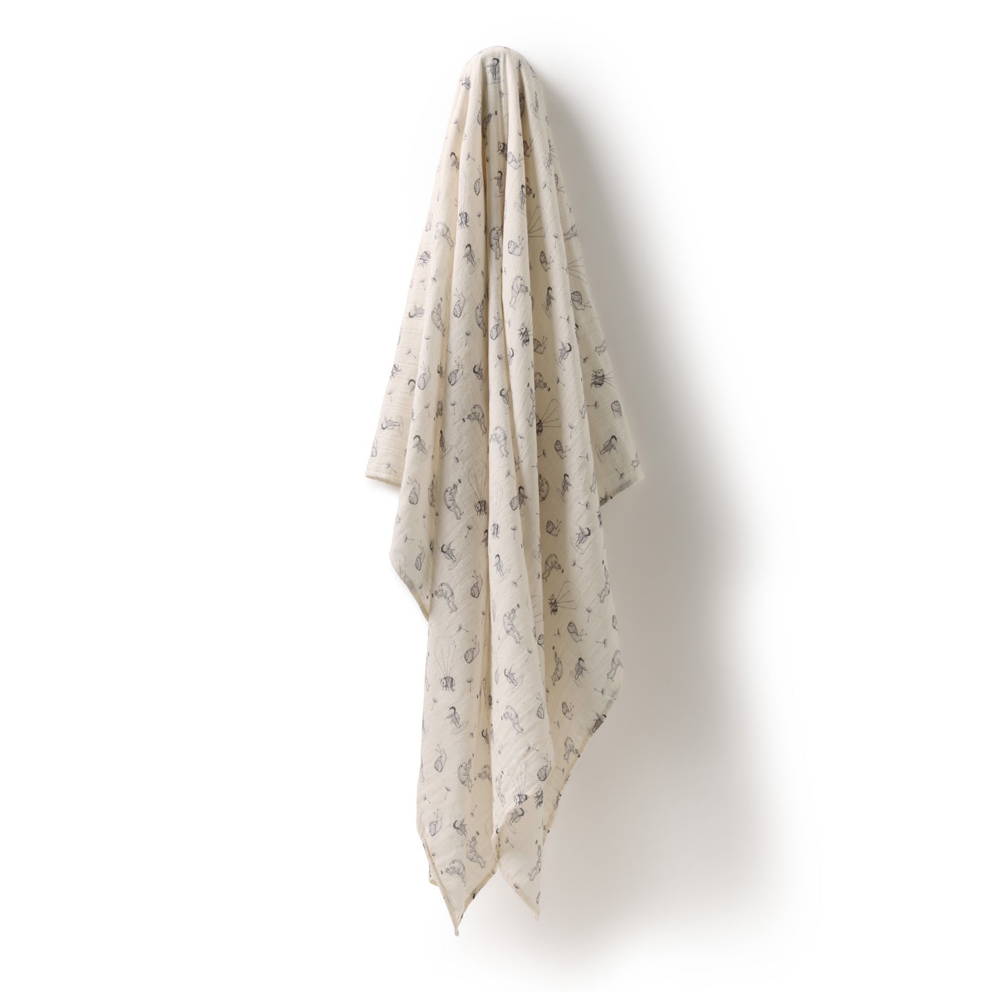 W&F Whispering Willows Organic Muslin