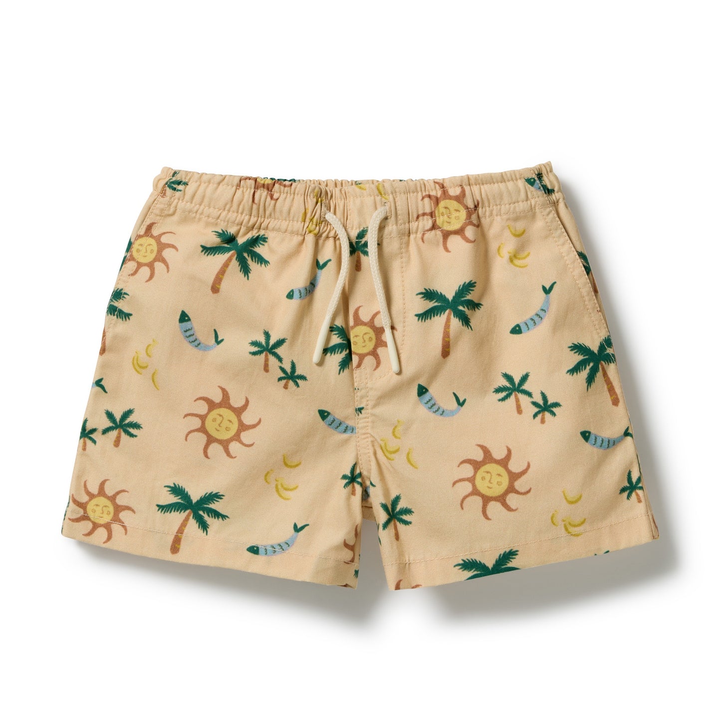 W&F Tropicana Swim Board Short