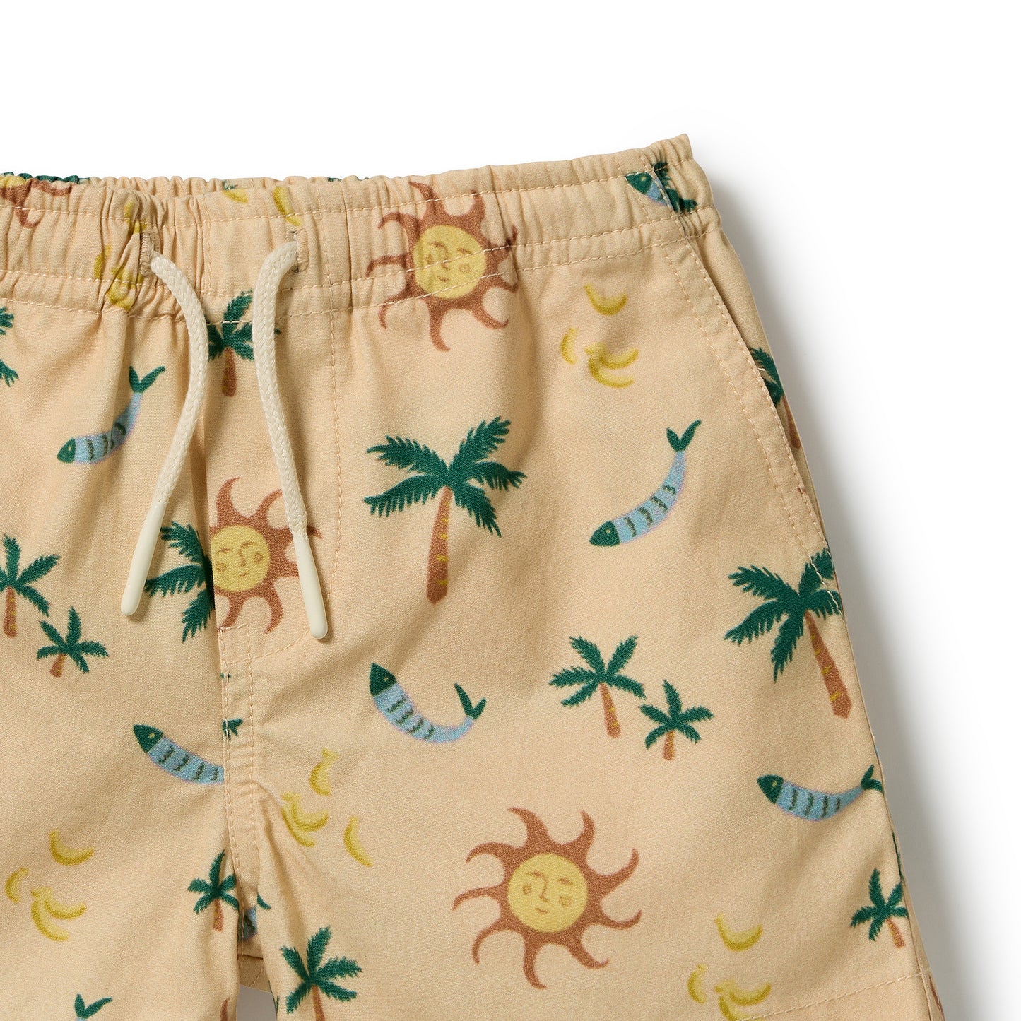 W&F Tropicana Swim Board Short