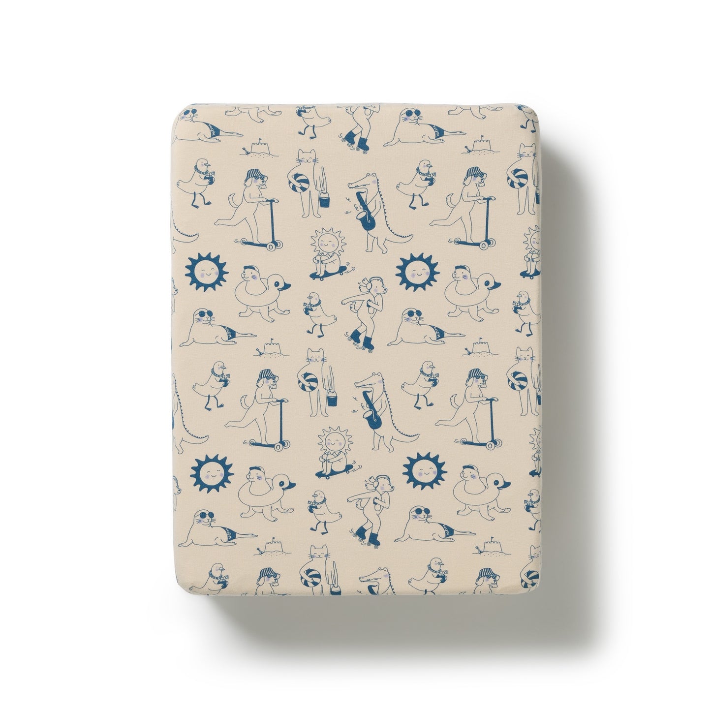 W&F Tout est Magique Organic Bassinet Sheet