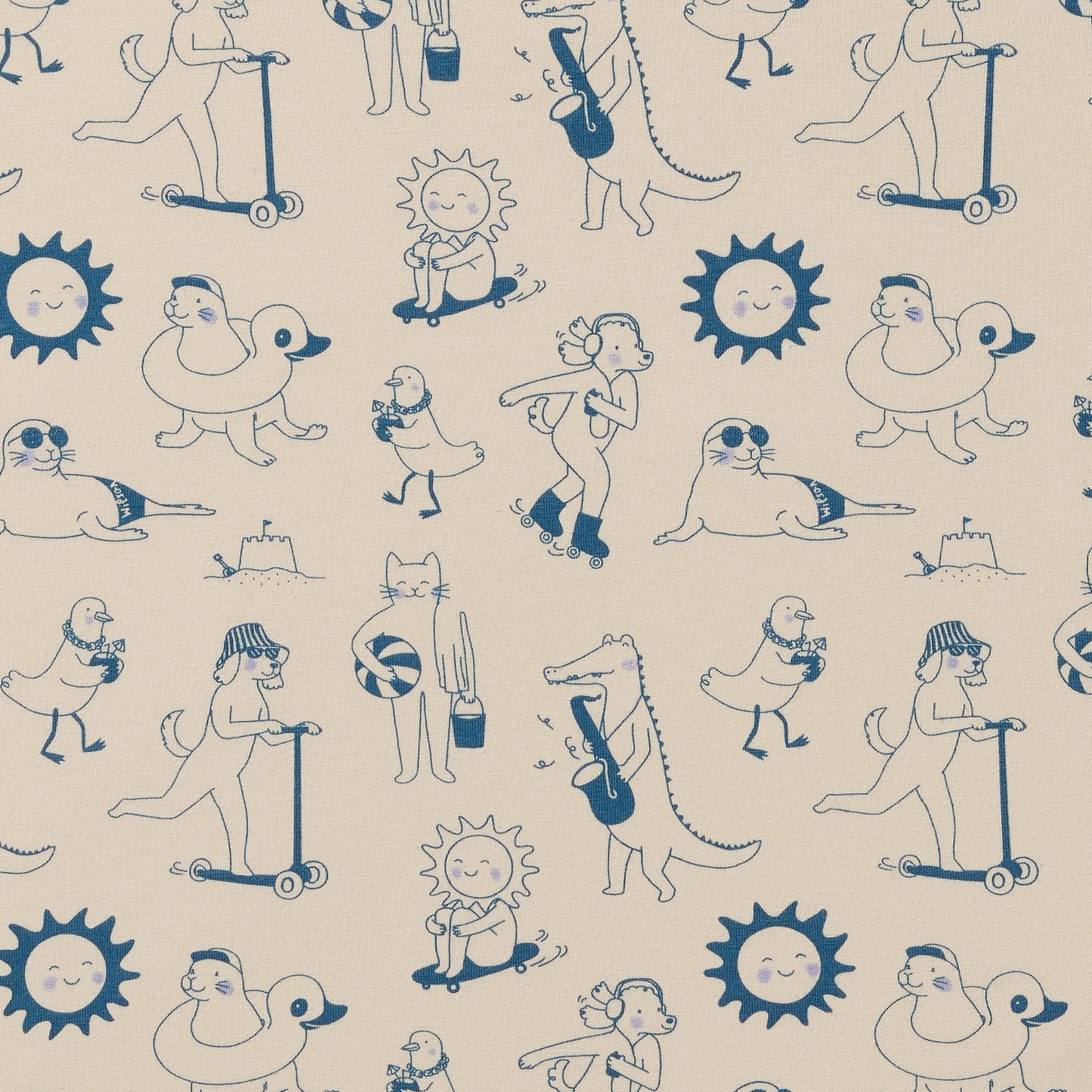 W&F Tout est Magique Organic Cot Sheet