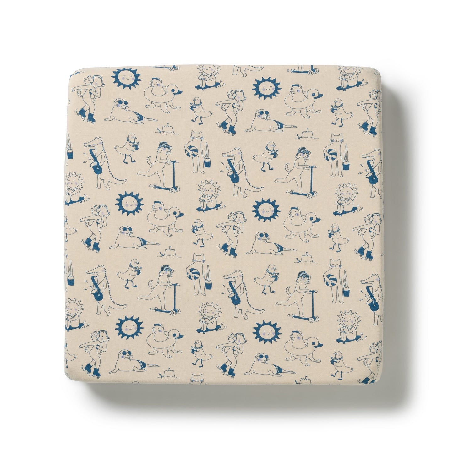 W&F Tout est Magique Organic Cot Sheet