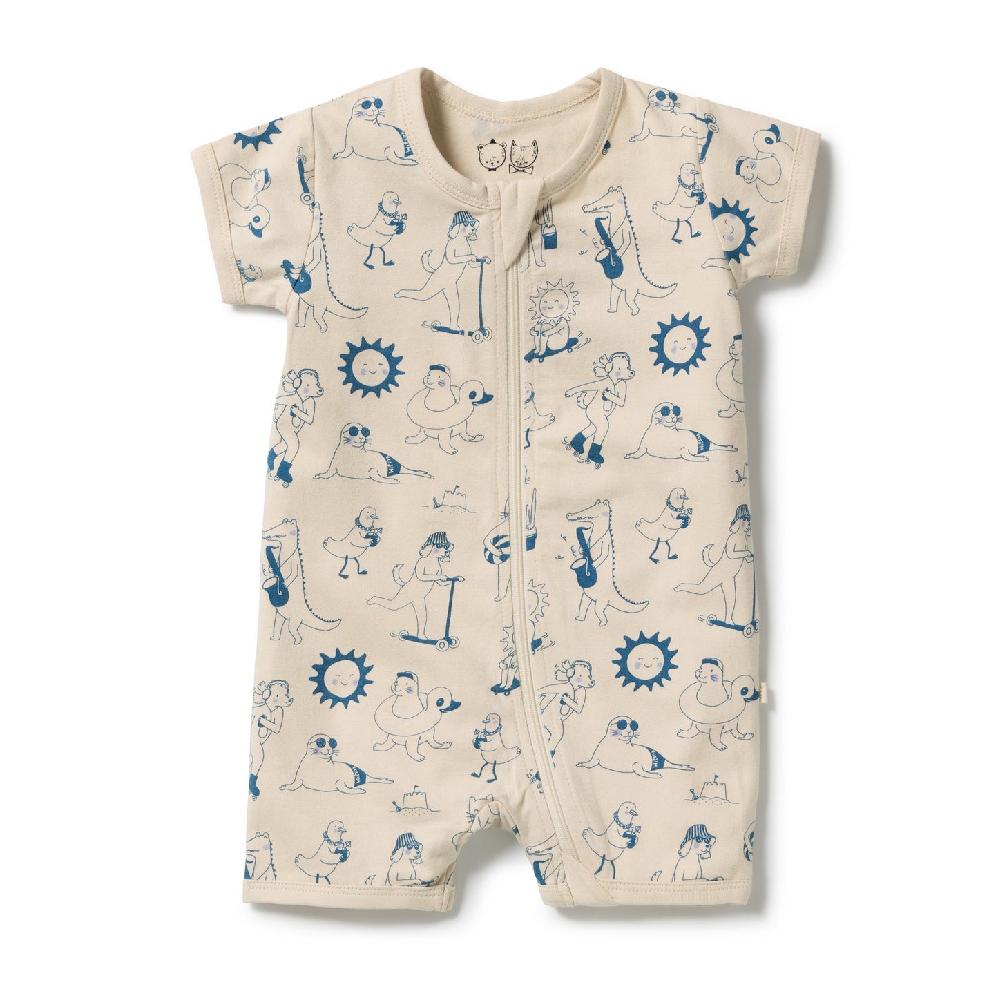 W&F Tout est Magique Organic Boyleg Zipsuit