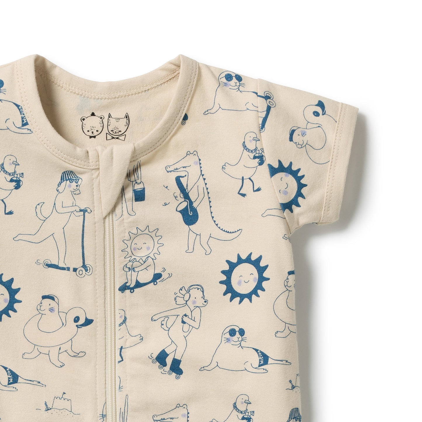 W&F Tout est Magique Organic Boyleg Zipsuit