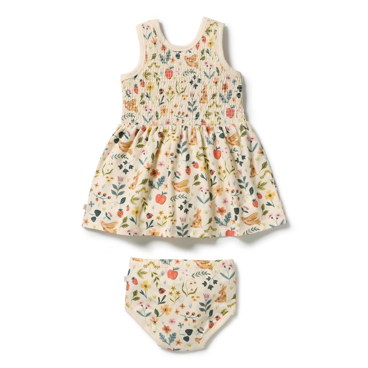 W&F Summer Garden Organic Dress Set