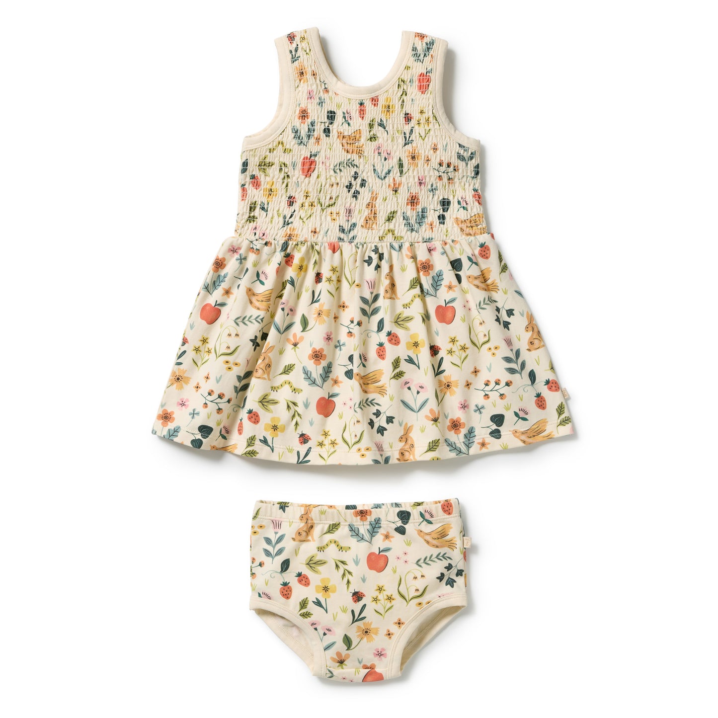 W&F Summer Garden Organic Dress Set
