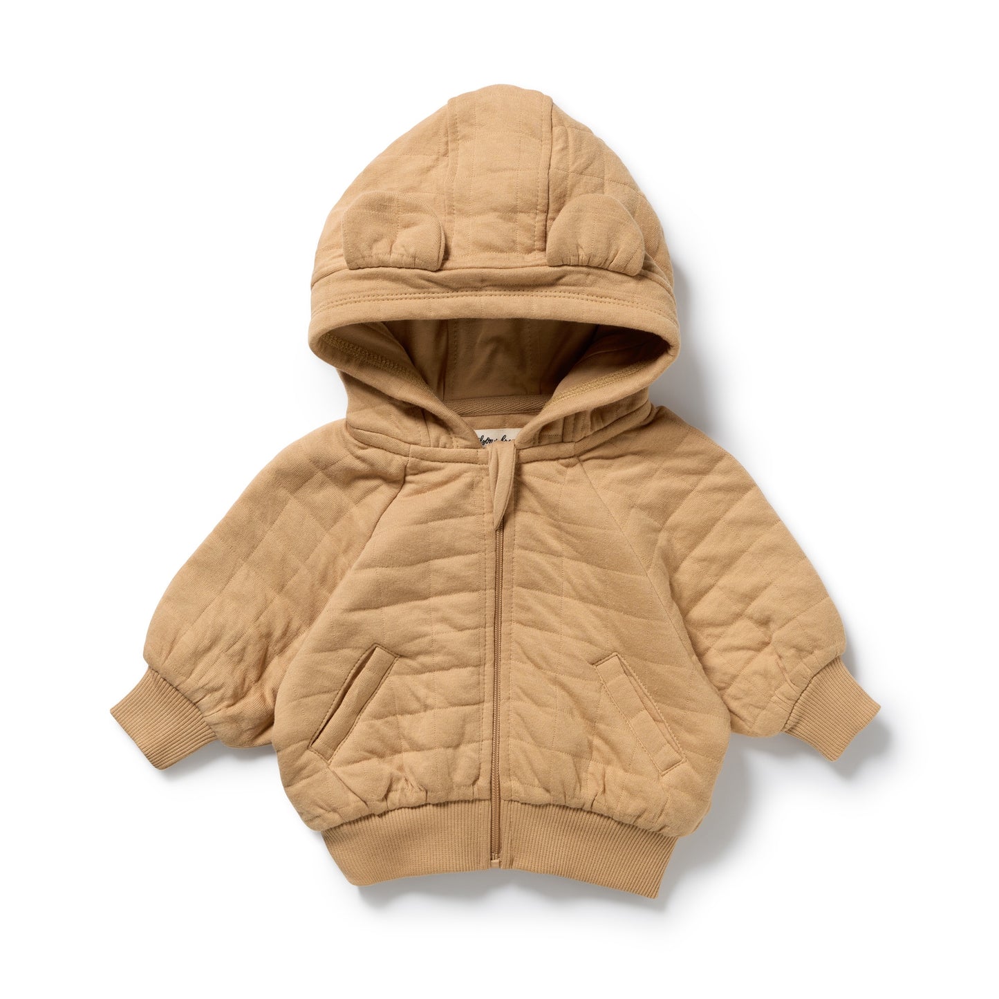 W&F Honey Fawn Organic Quilted Jacket