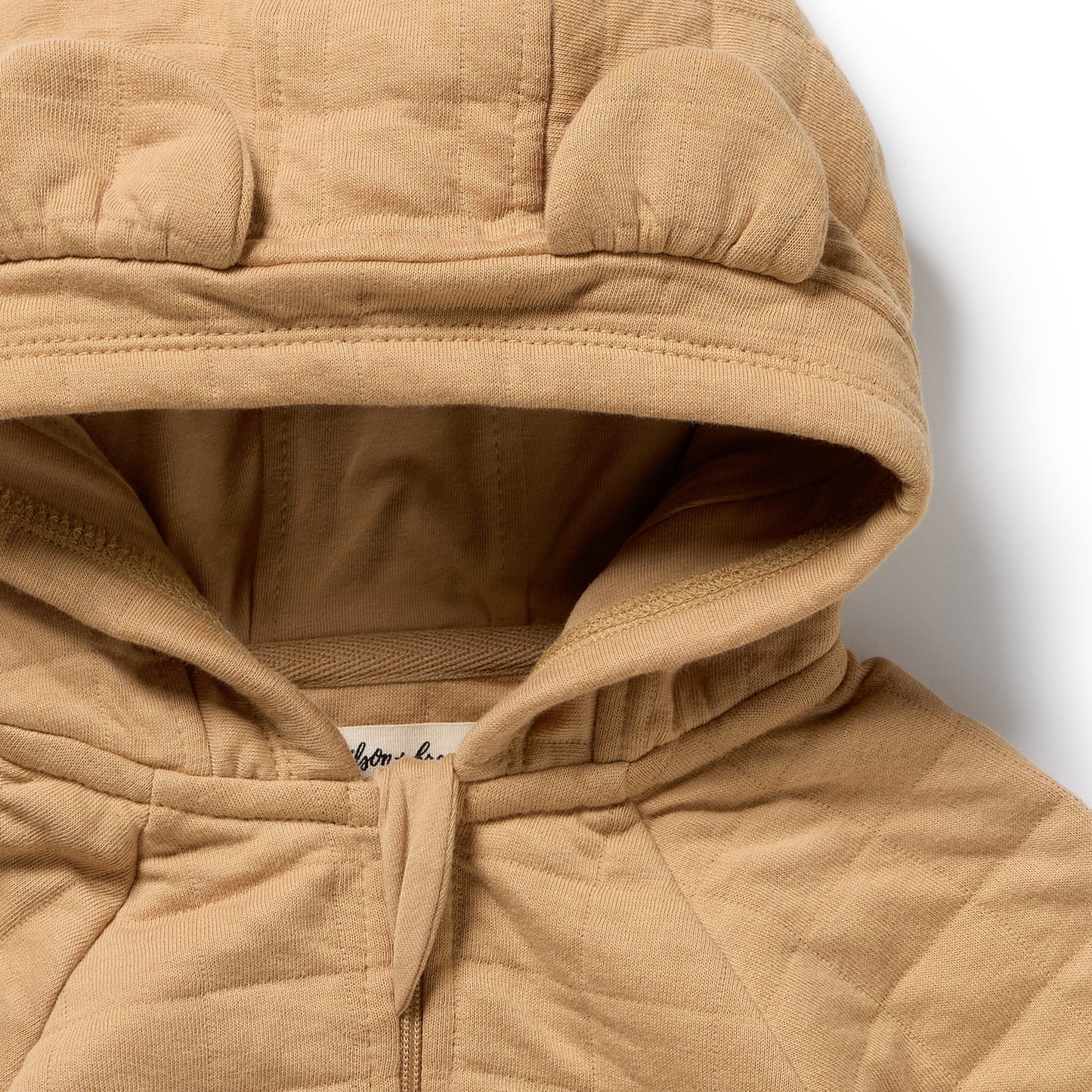 W&F Honey Fawn Organic Quilted Jacket