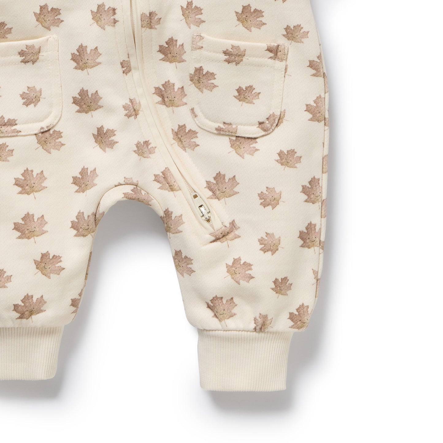 W&F Autumn Play Organic Terry Growsuit