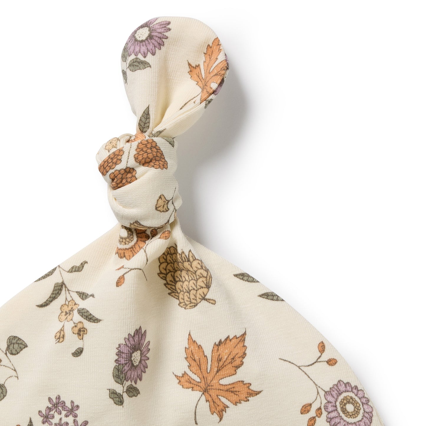 W&F Maple Glow Organic Knot Hat