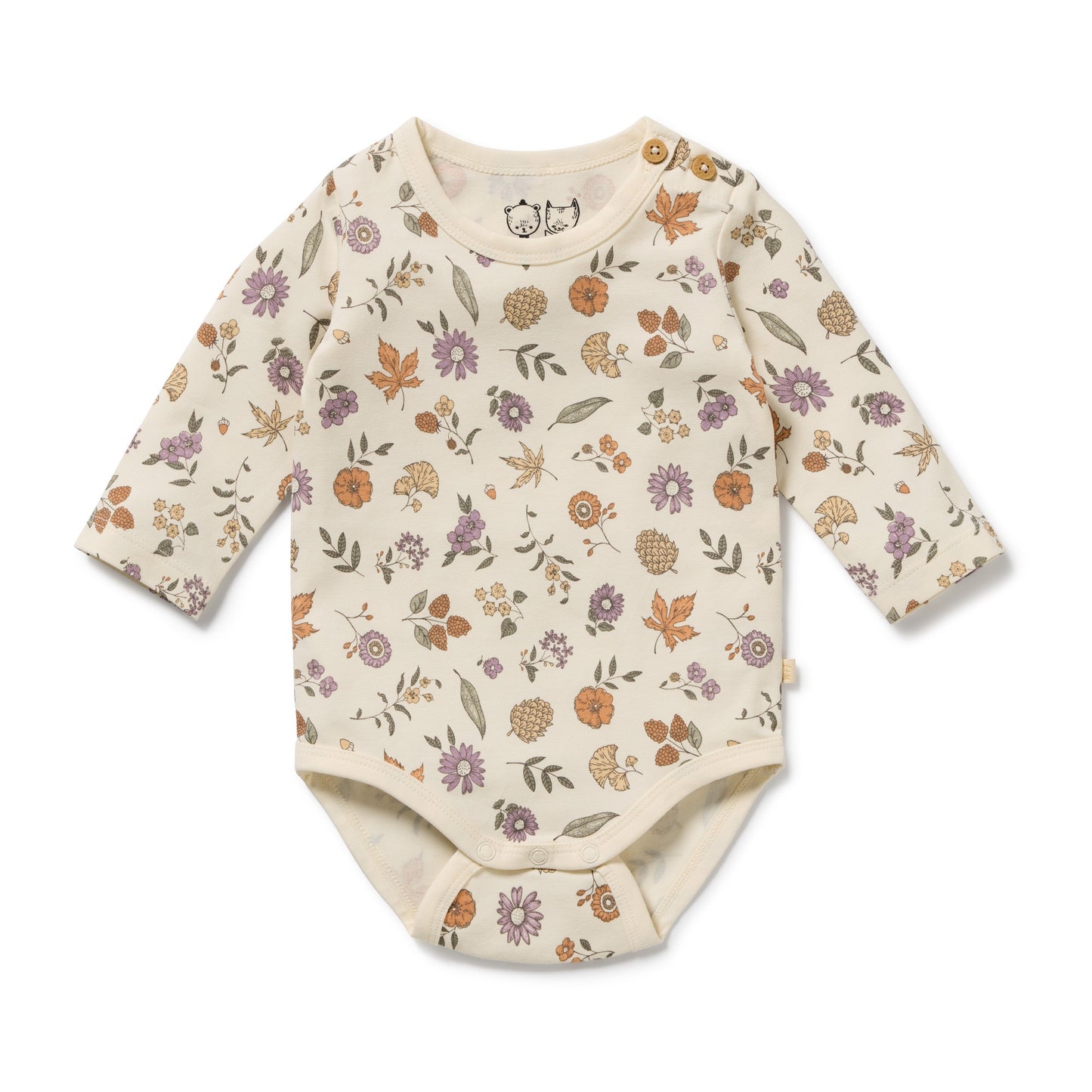 W&F Maple Glow Organic Bodysuit