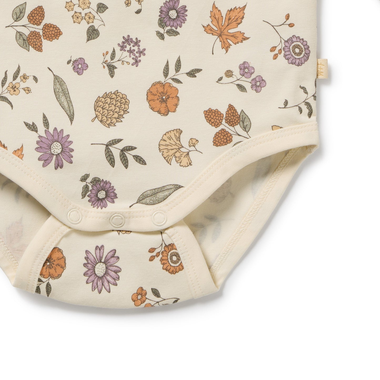 W&F Maple Glow Organic Bodysuit