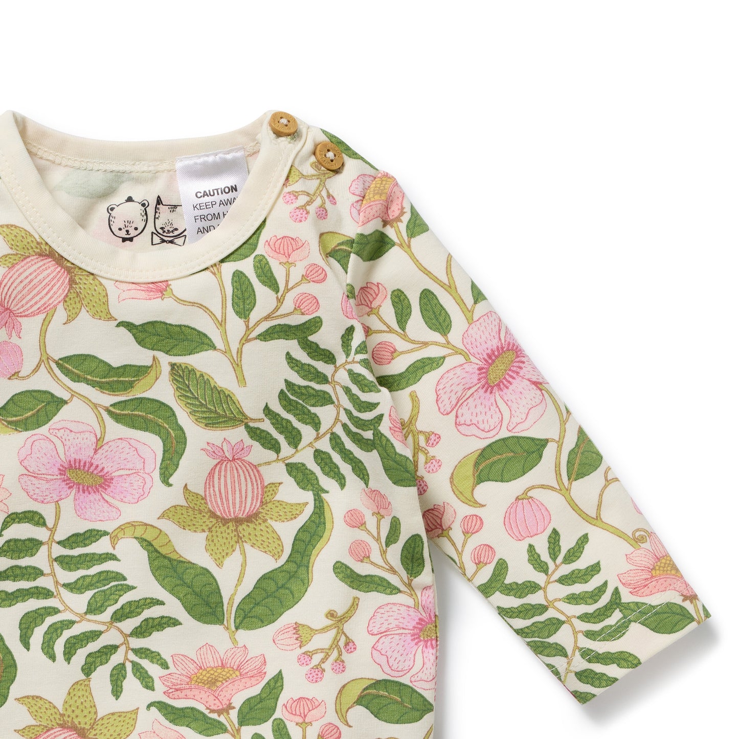 W&F Ma Fleur Organic Bodysuit