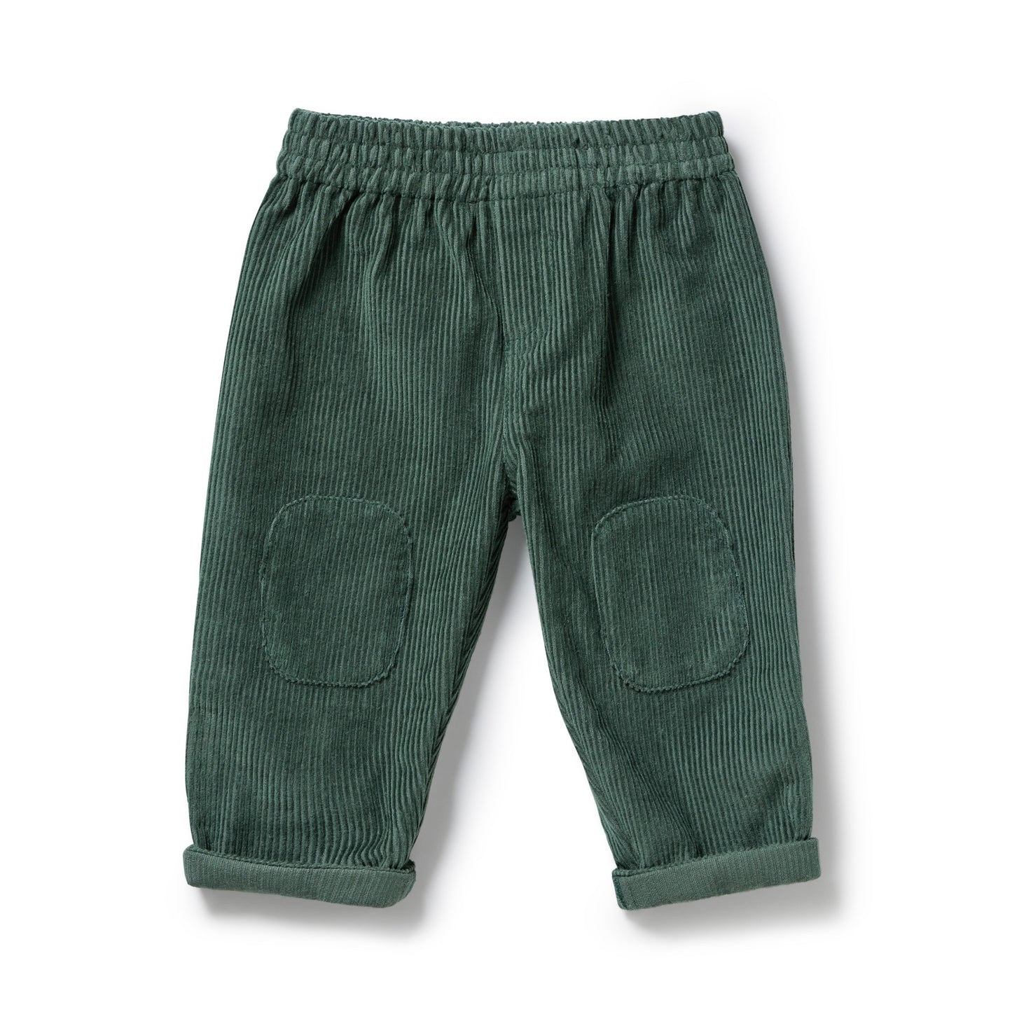 W&F Moss Green Organic Cord Pant