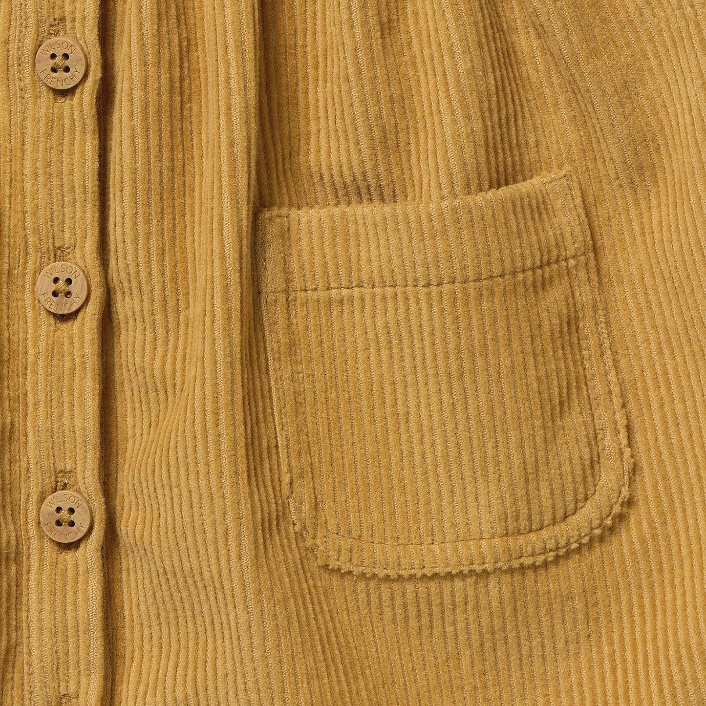 W&F Amber Glow Organic Cord Dress