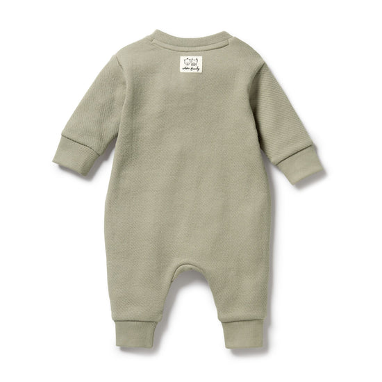 WF Oak Organic Quilted Growsuit