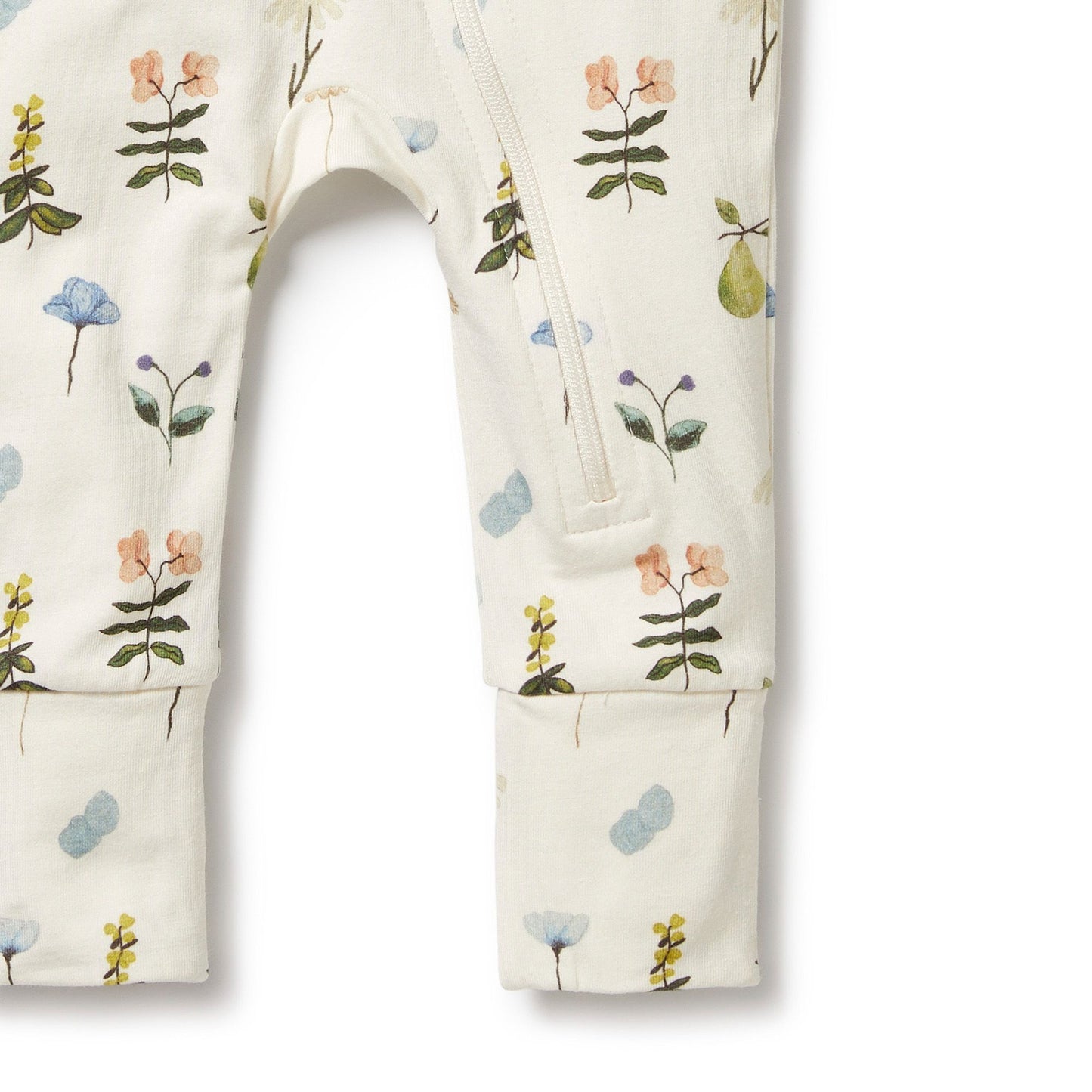 WF Petit Garden Organic Zipsuit with Feet