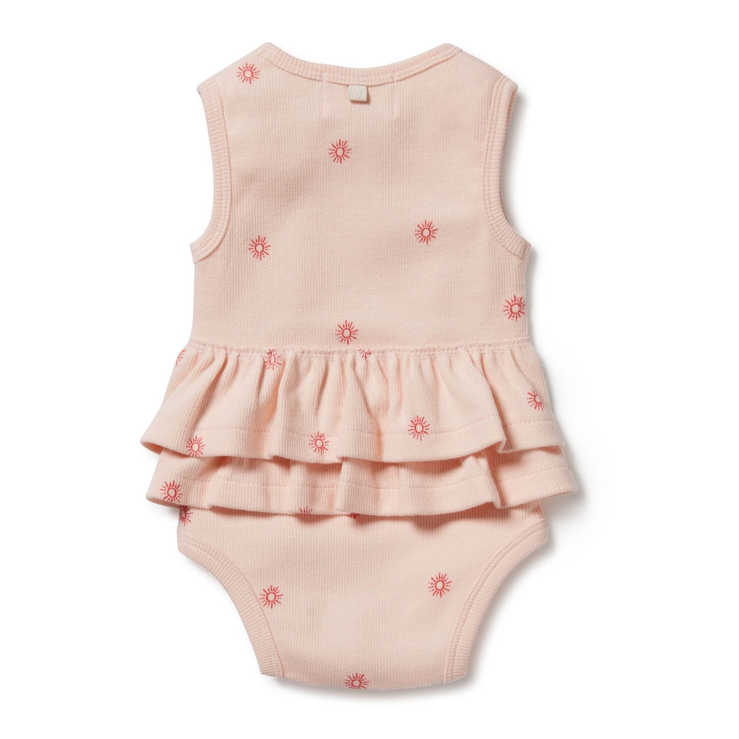 WF Petit Soleil Organic Ruffle Bodysuit - Petit Soleil