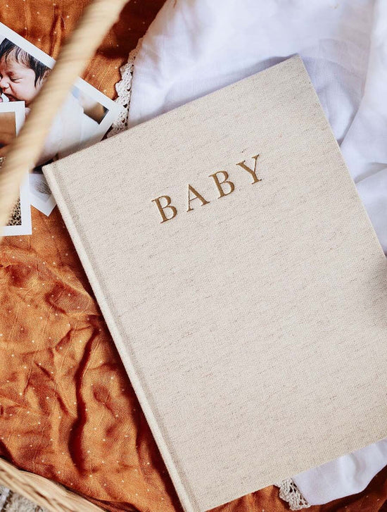 Write To Me Baby Journal - Birth to 5 Years - Oatmeal