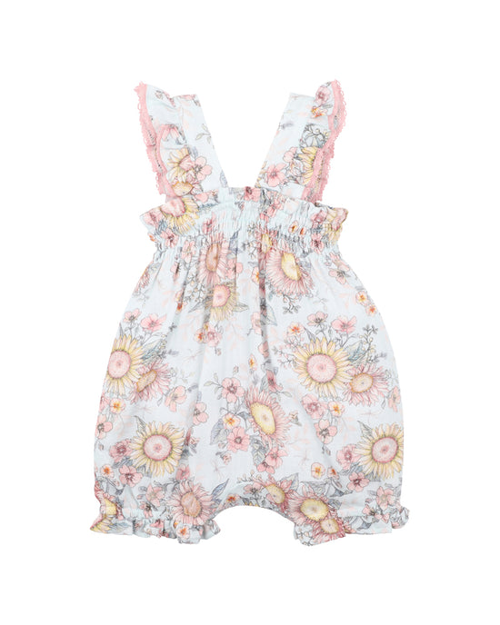 Bebe Abby Print Romper