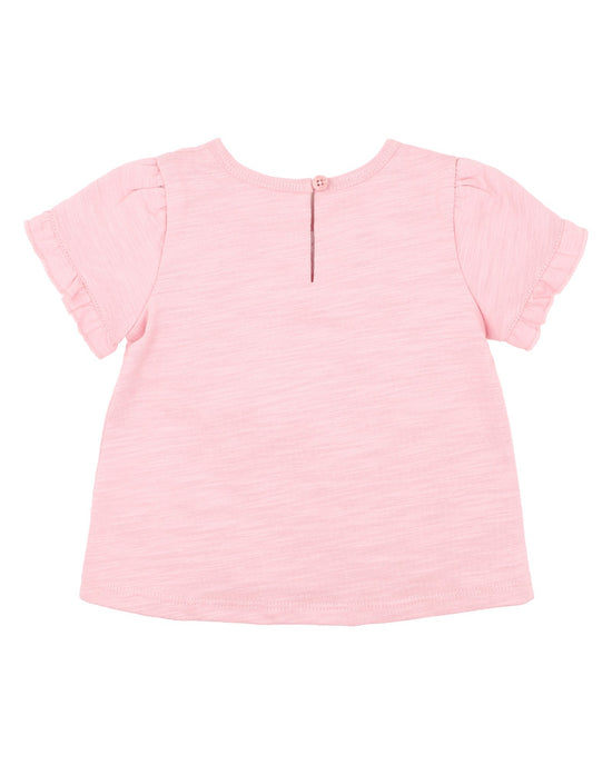 Bebe Florence Unicorn Tee - Mid Pink