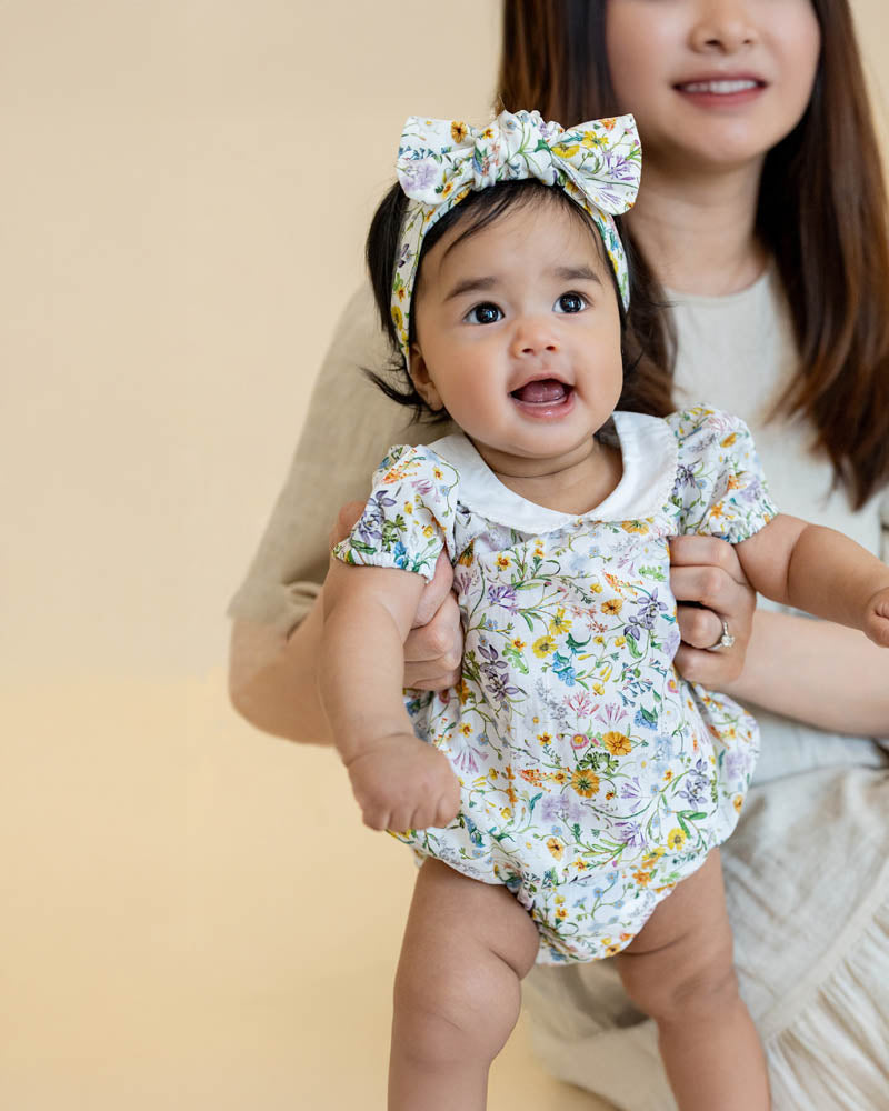 Bebe Zara Print Collared Bodysuit
