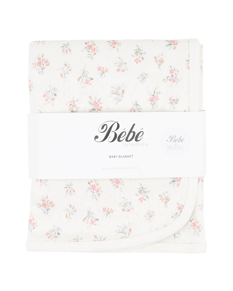 Bebe Anya Ditsy Print Organic Bunny Rug