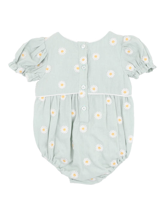Bebe Tess Embroidered Daisy Bodysuit