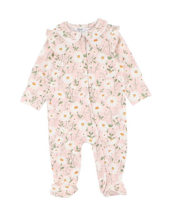 Bebe Tess Print LS Zipsuit