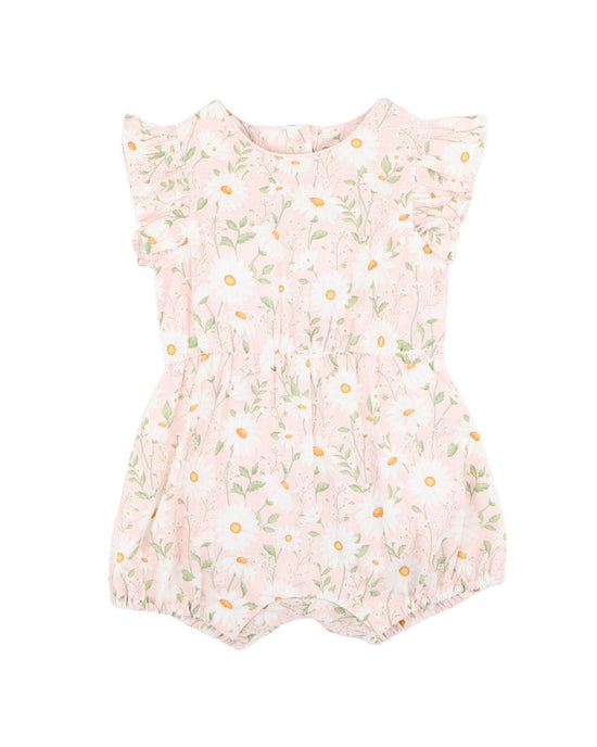 Bebe Tess Print Woven Romper