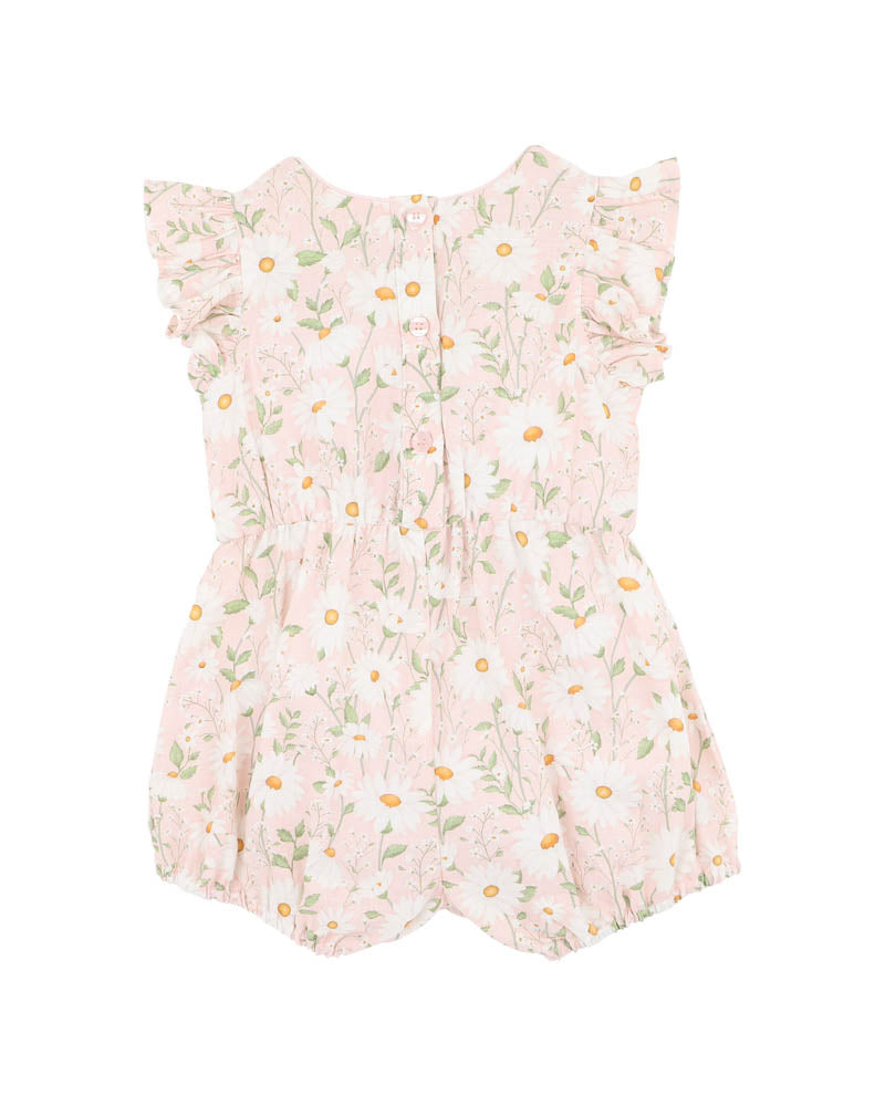 Bebe Tess Print Woven Romper