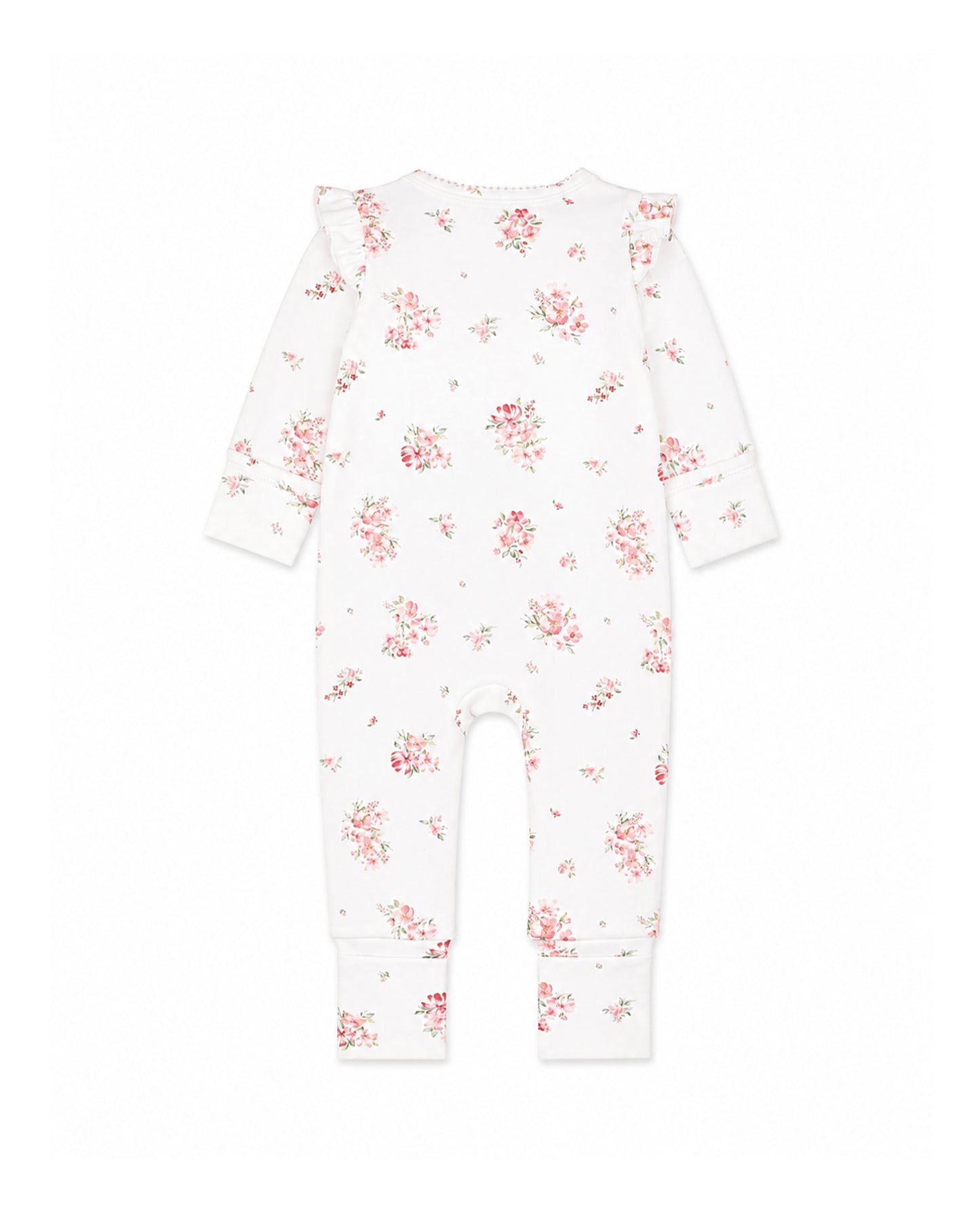 Bebe Chelsea Print Organic LS Zipsuit
