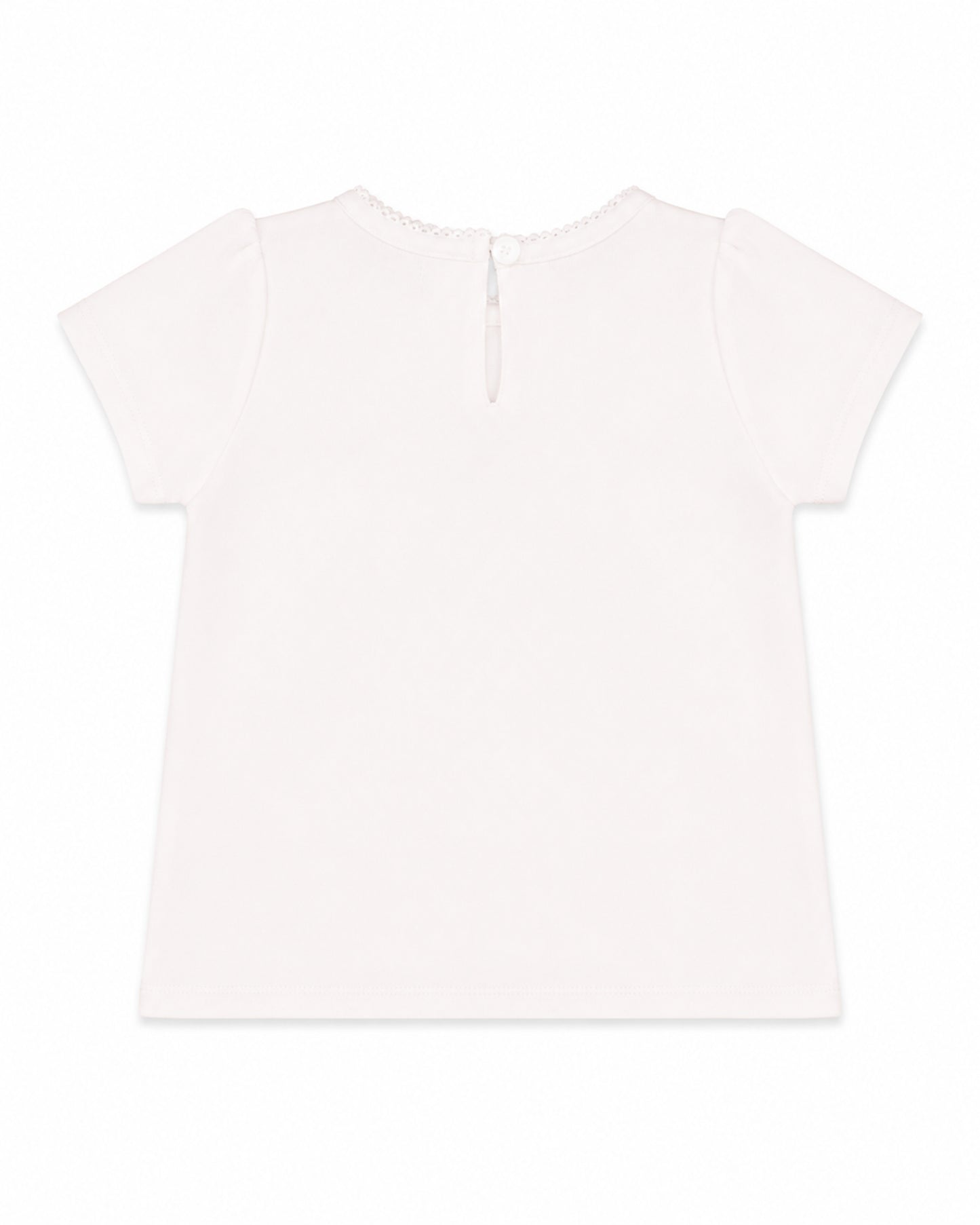 Bebe Willa Organic Cotton Tee - Cloud