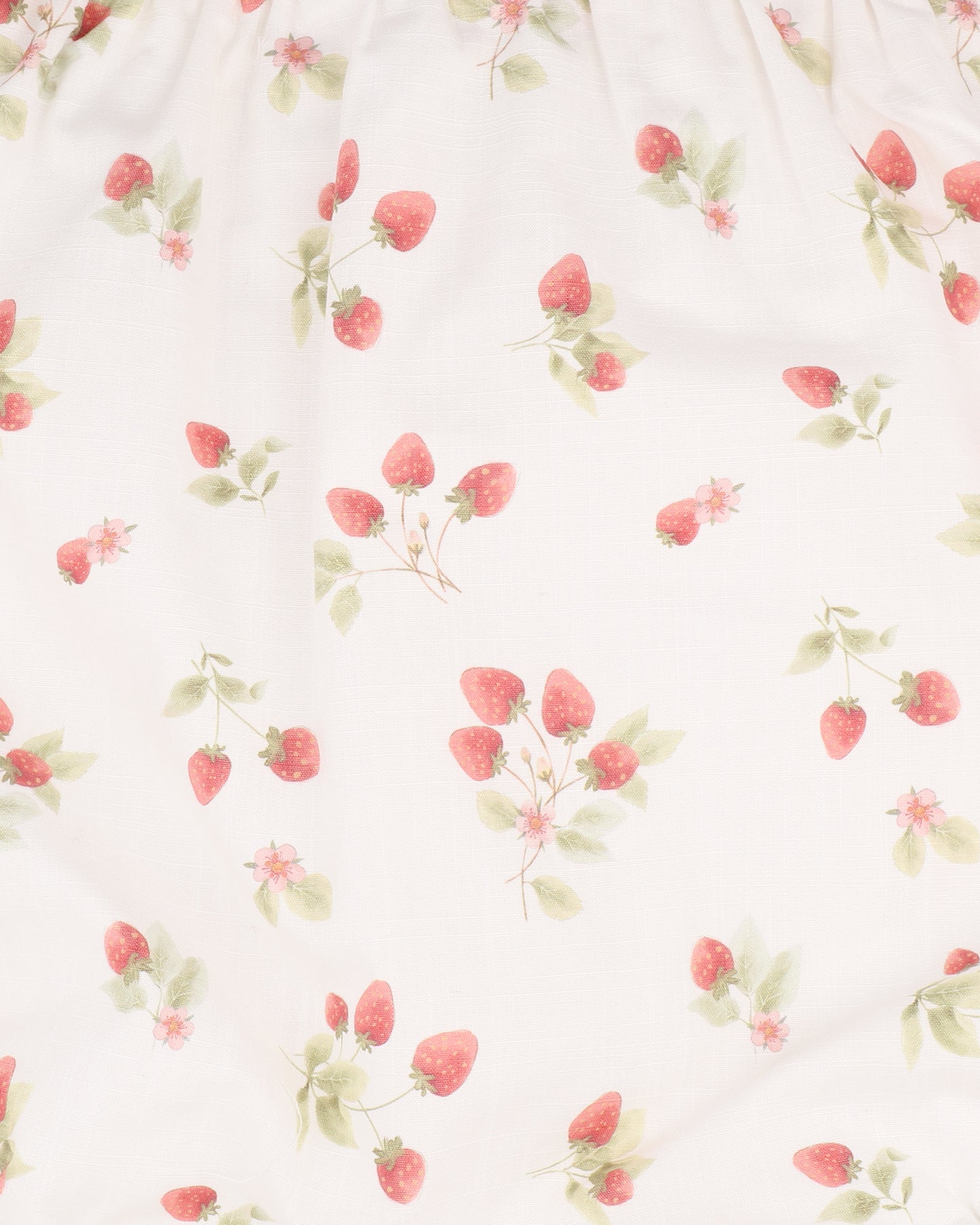 Bebe Poppy Strawberry Print Romper