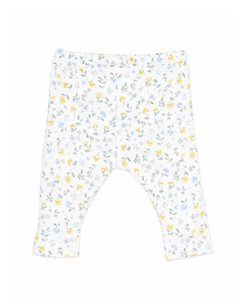 Bebe Libby Floral Print Organic 3/4 Length Leggings
