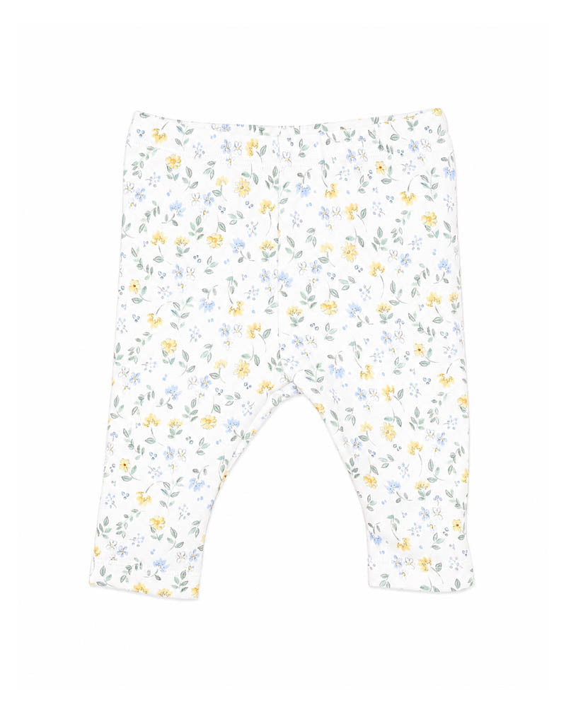 Bebe Libby Floral Print Organic 3/4 Length Leggings
