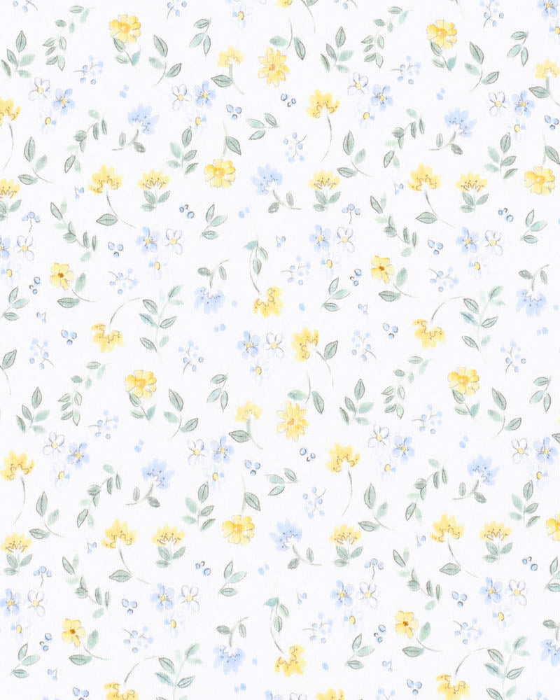 Bebe Libby Floral Print Organic Bunny Rug